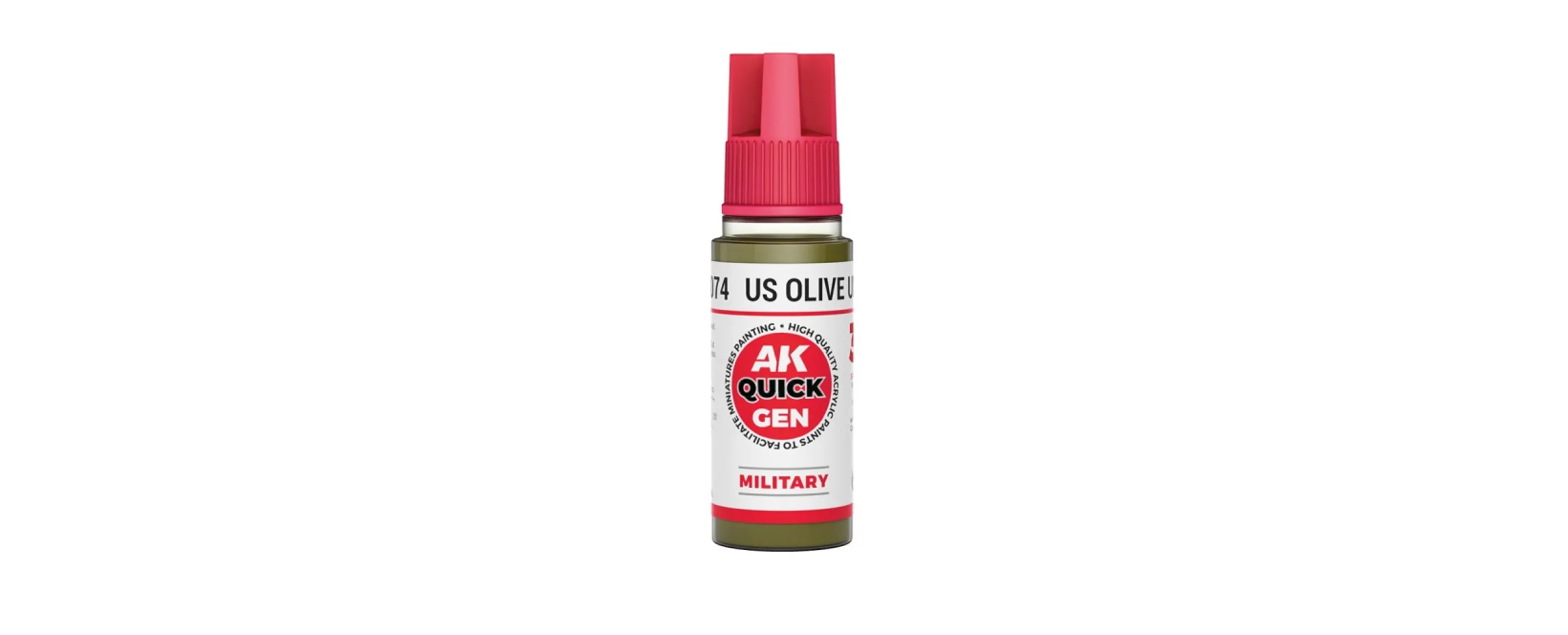 AK Interactive Quick Gen contrast acrylic paints for fast miniature painting